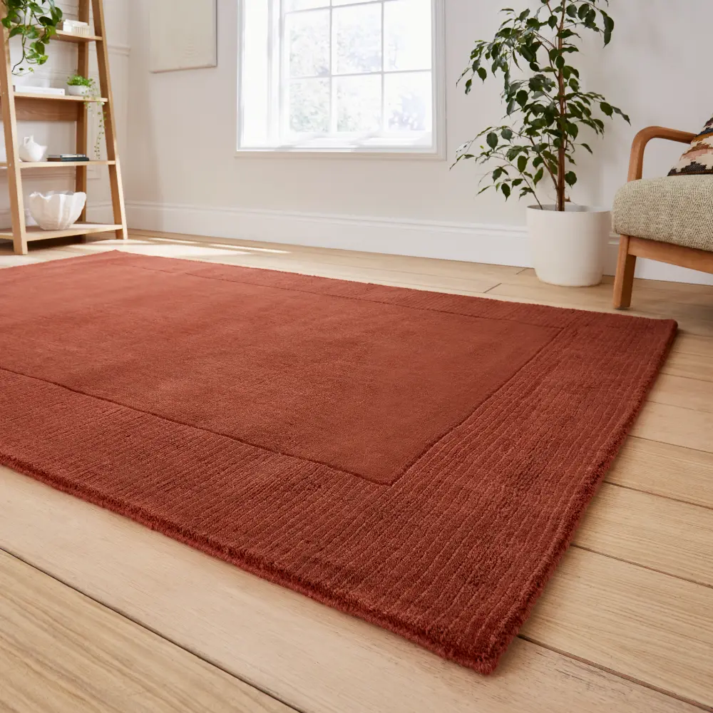 Windsor Wool Border Terracotta - Image 2