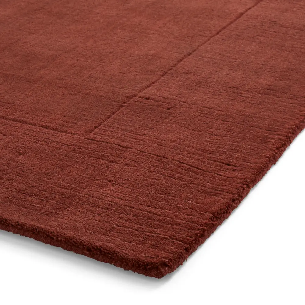 Windsor Wool Border Terracotta - Image 9