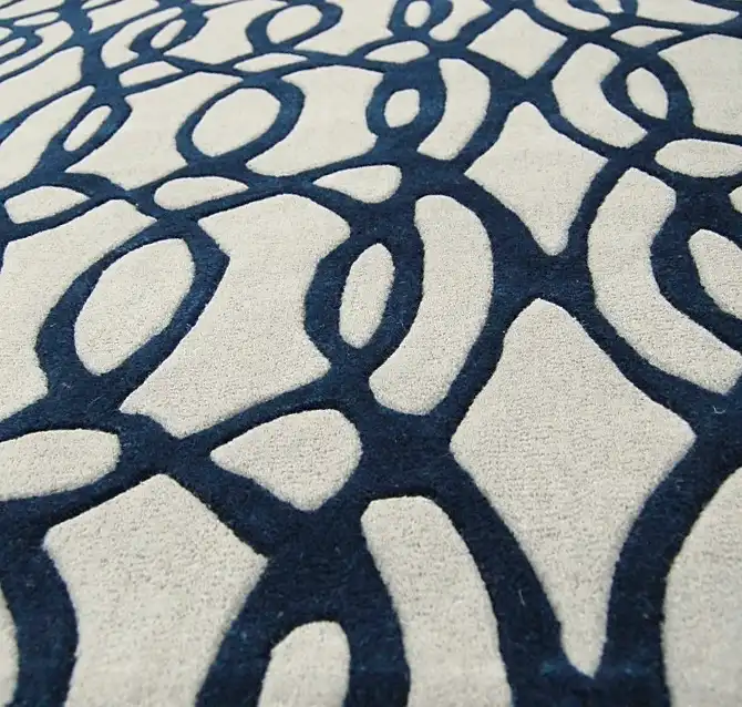 Wire - Matrix MAX36 Blue Rug - Image 6