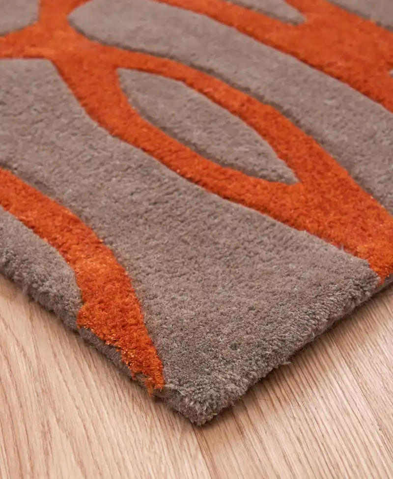 Wire - Matrix MAX37 Orange Rug - Image 4