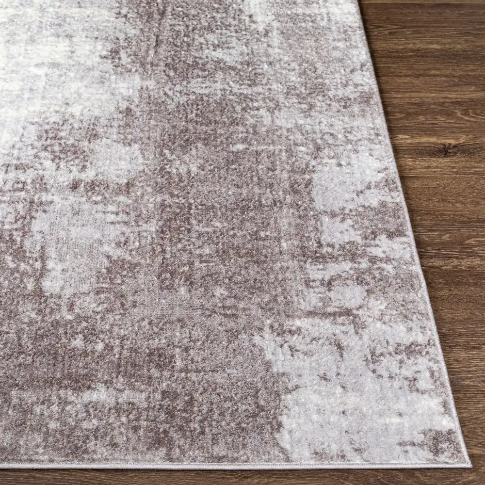 Giulia Abstract Modern Marble Light Grey Rug - Image 2
