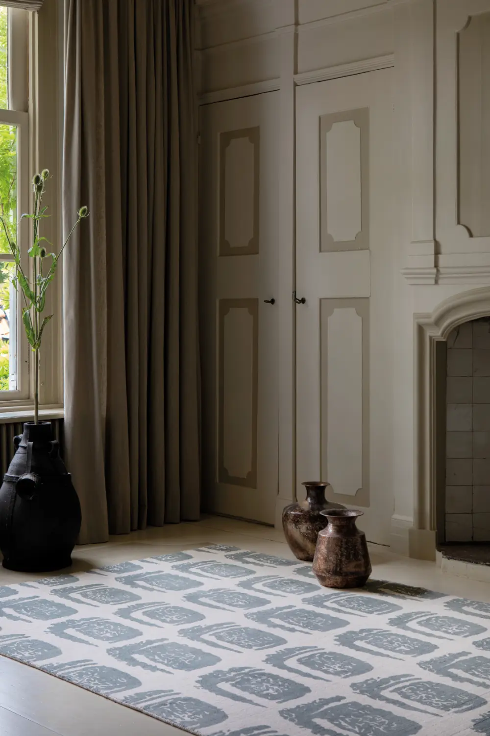 Woodblock Ted Baker Woodblock-Grey 163001 Rug - Image 3