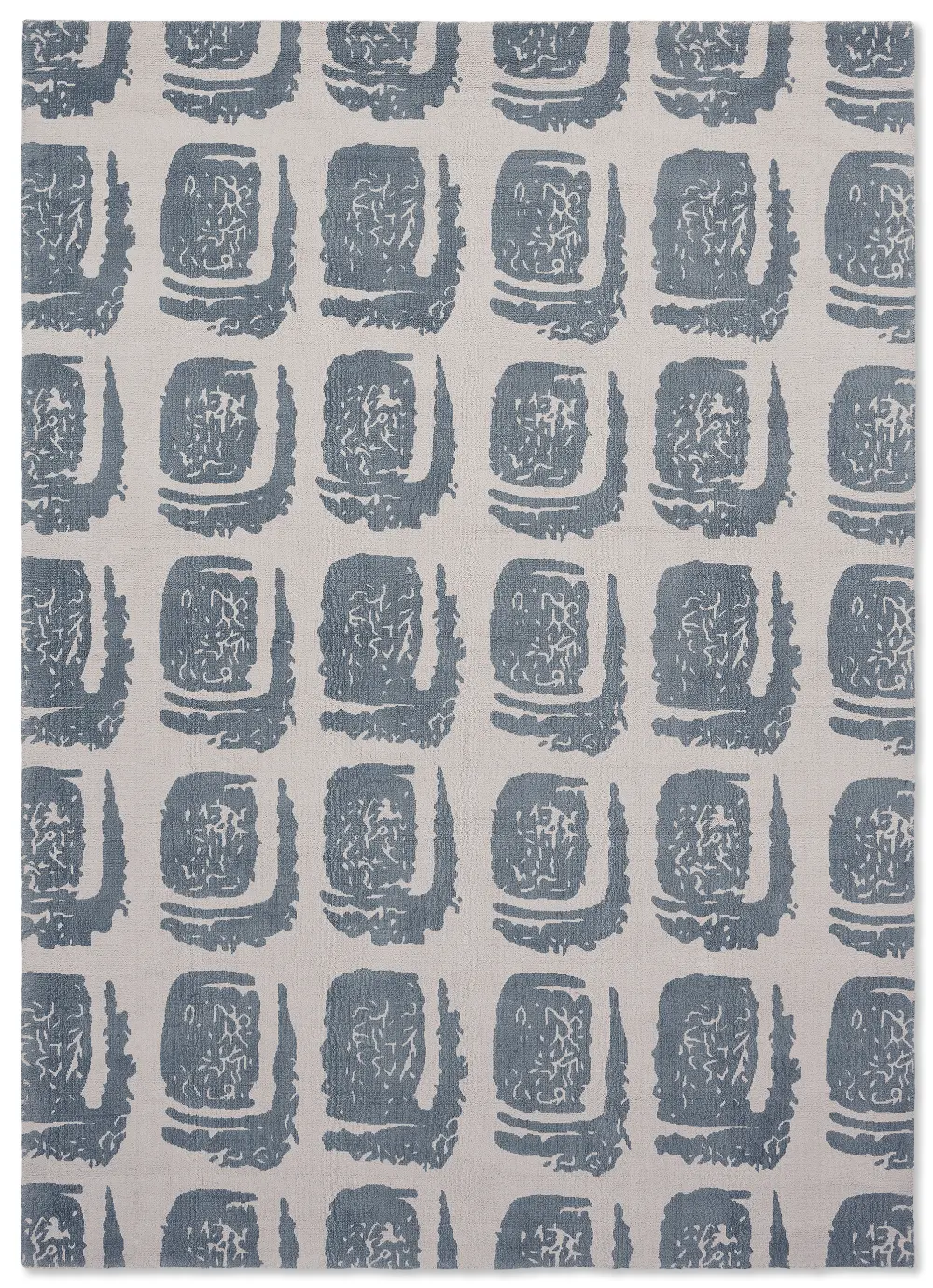 Woodblock Ted Baker Woodblock-Grey 163001 Rug - Image 4