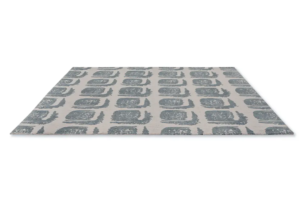 Woodblock Ted Baker Woodblock-Grey 163001 Rug - Image 5