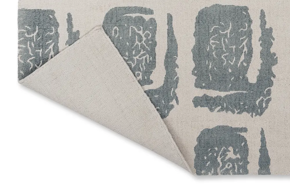 Woodblock Ted Baker Woodblock-Grey 163001 Rug - Image 7
