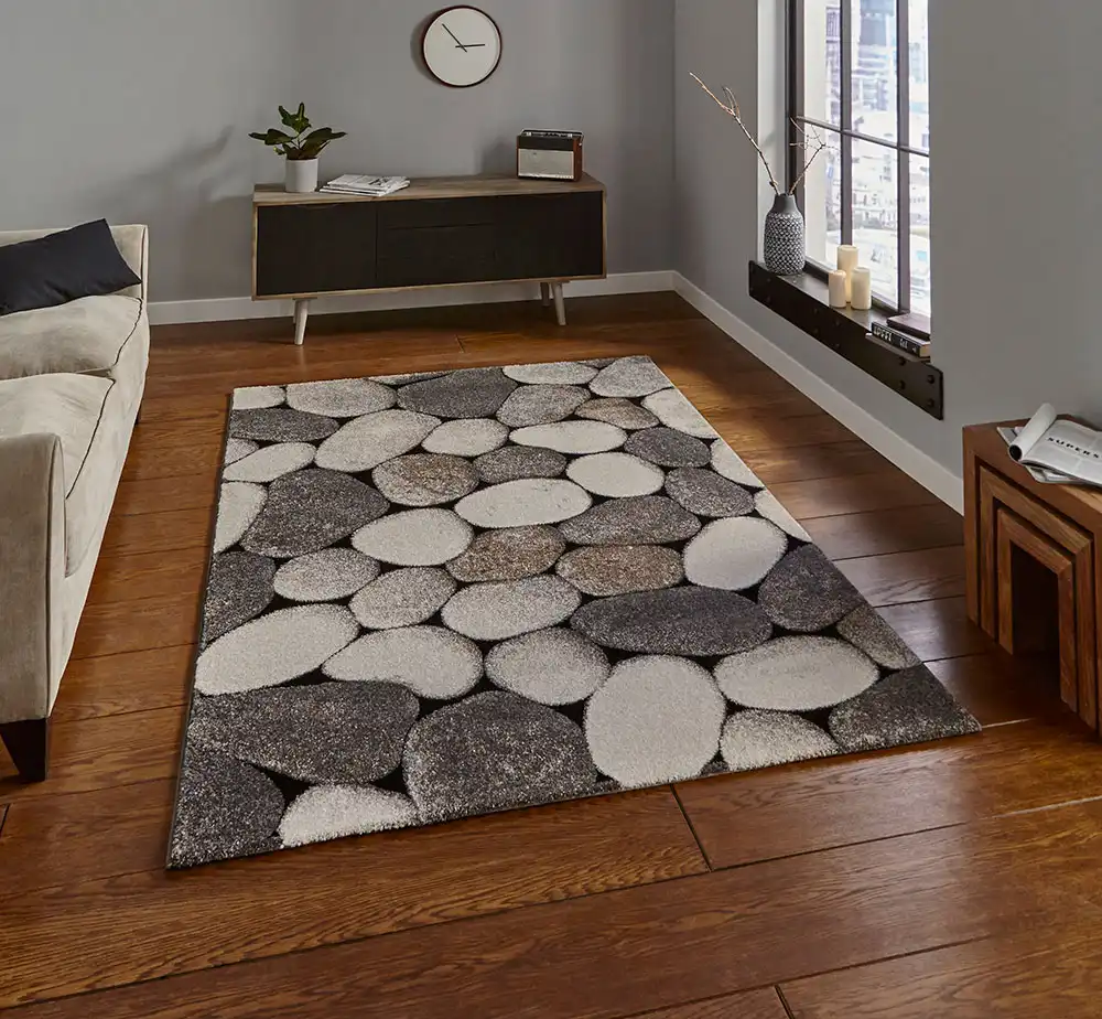 Woodland Think 2099 Cream Grey Rug