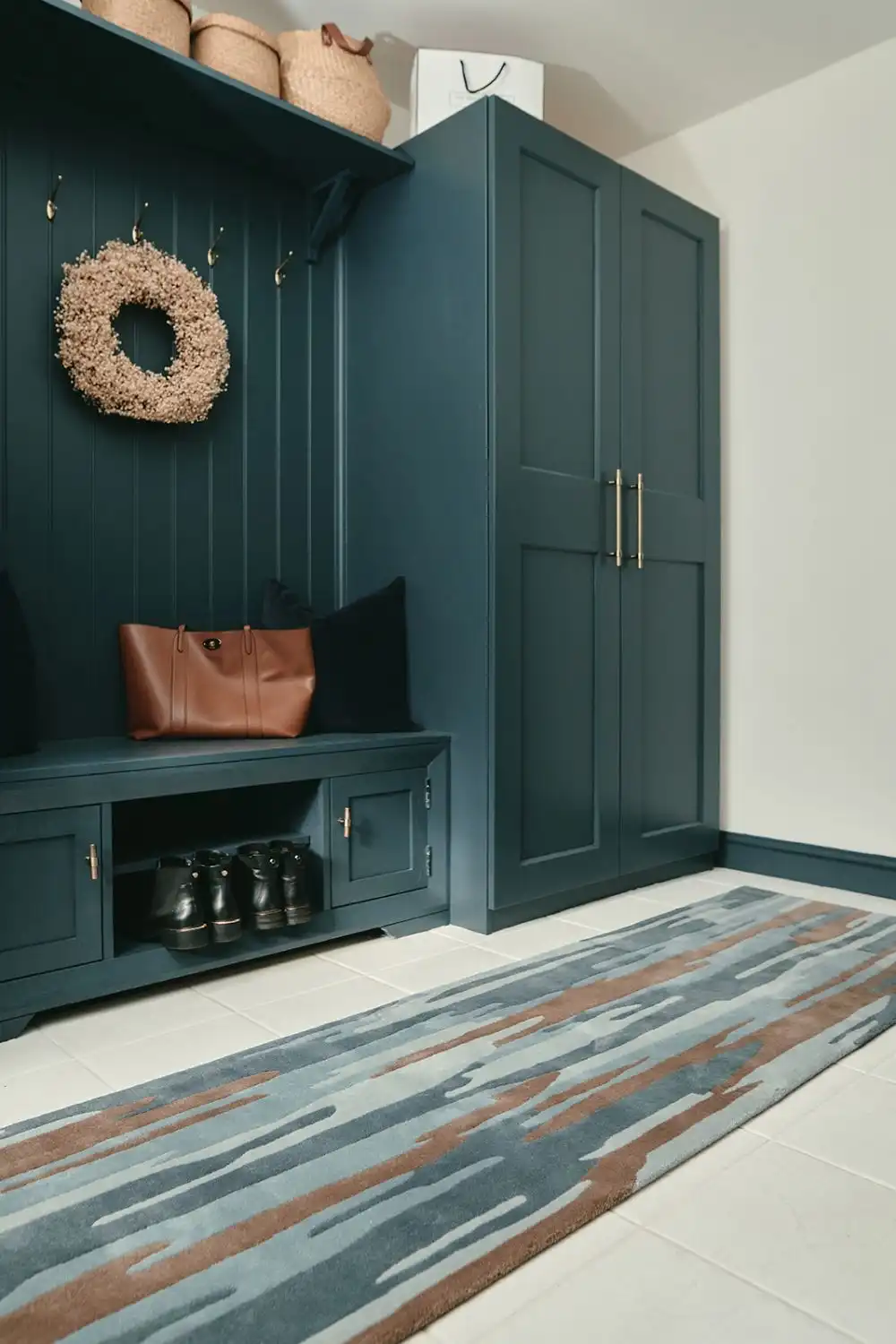 Woven Edge Runners COAST C3-Green/Brown Rug - Image 2