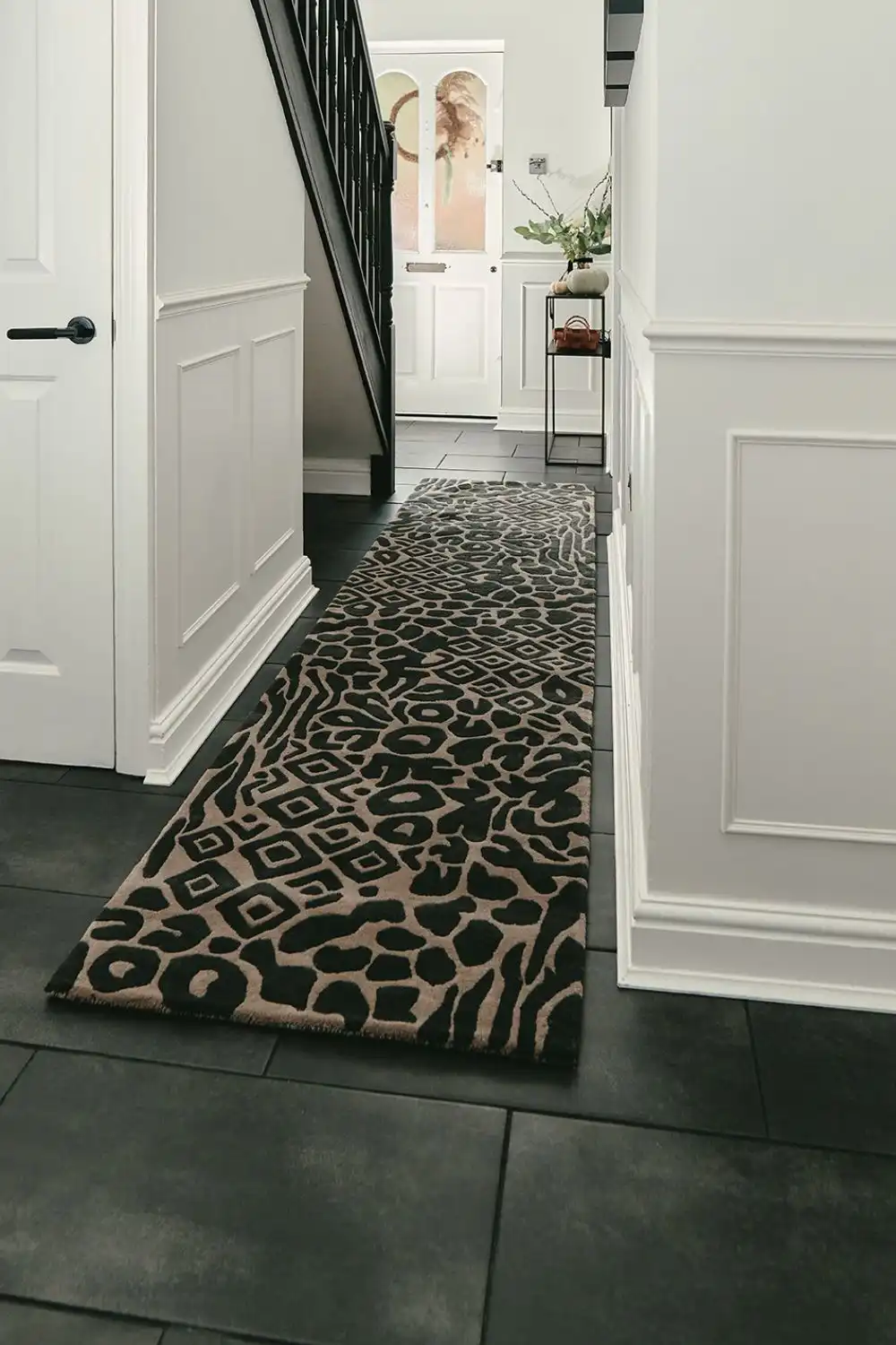 Woven Edge Runners FUSION CHARCOAL/GREY Rug