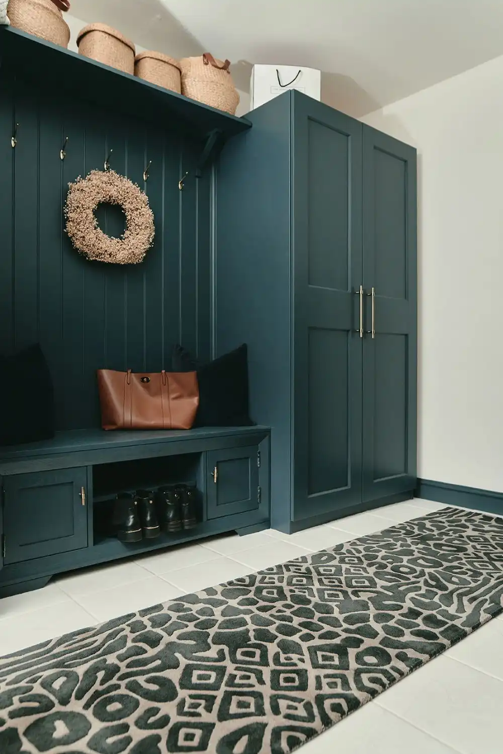 Woven Edge Runners FUSION CHARCOAL/GREY Rug - Image 2