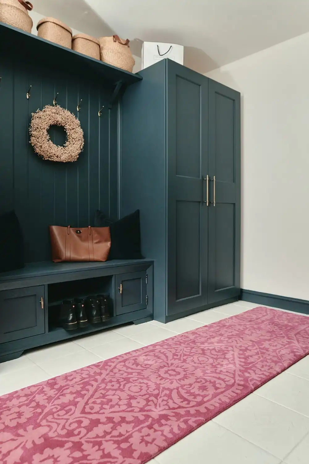Woven Edge Runners LUCIA C4-PINK Rug - Image 2