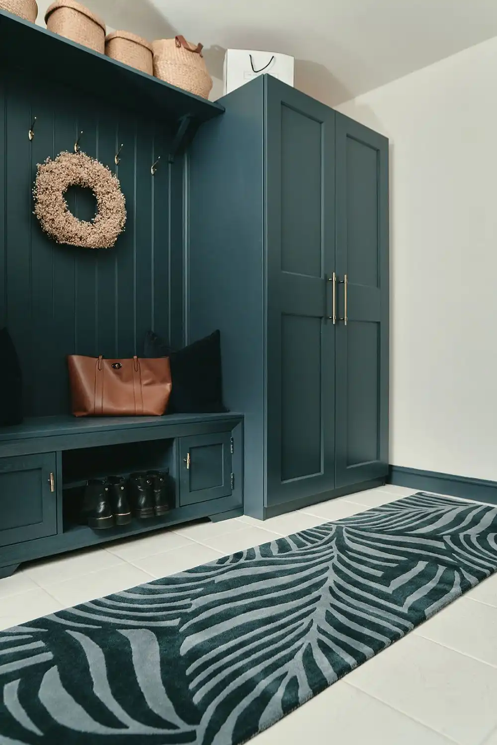 Woven Edge Runners PARADISE C4-CHARCOAL/GREY Rug - Image 2