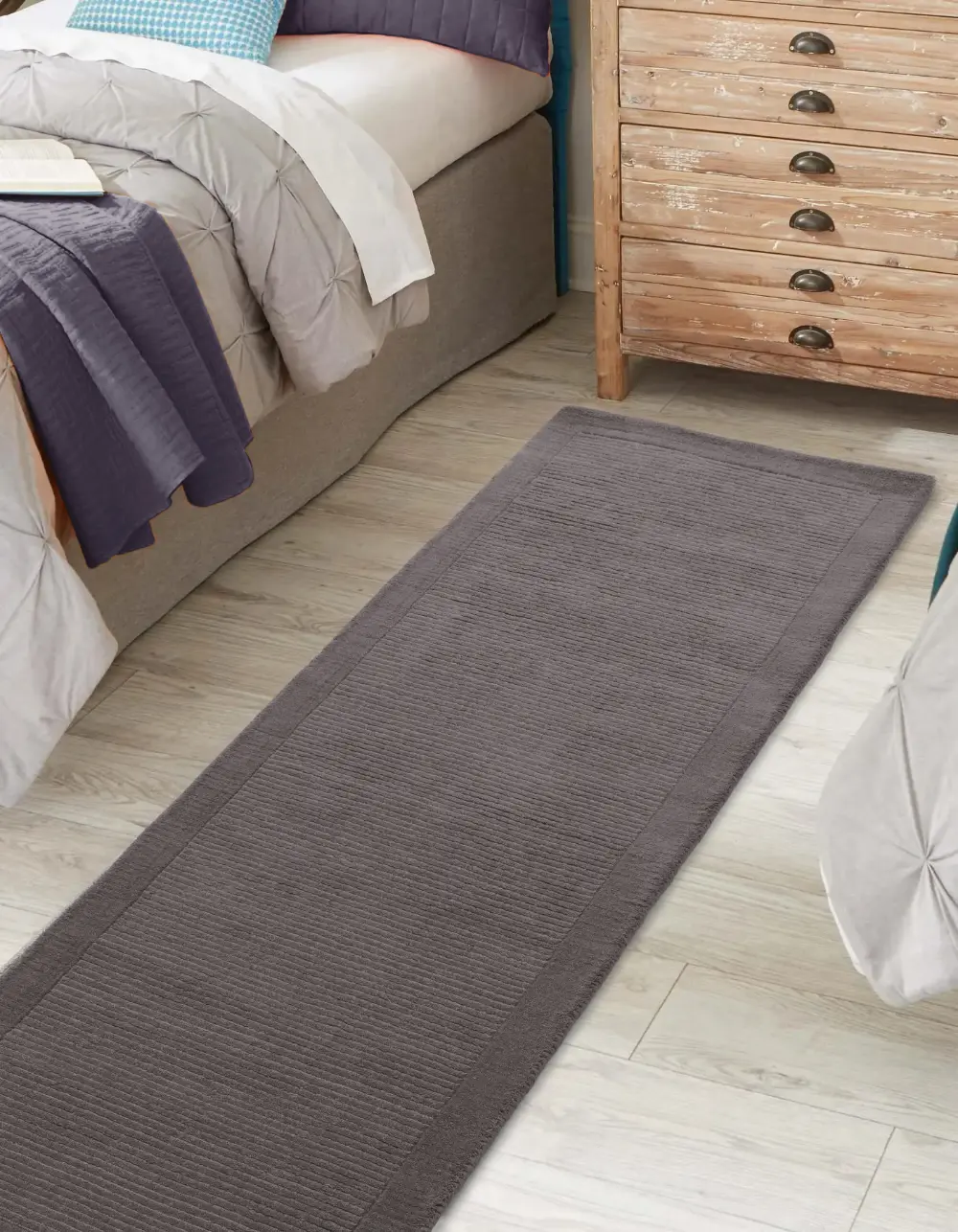 York Grey Rug - Image 6