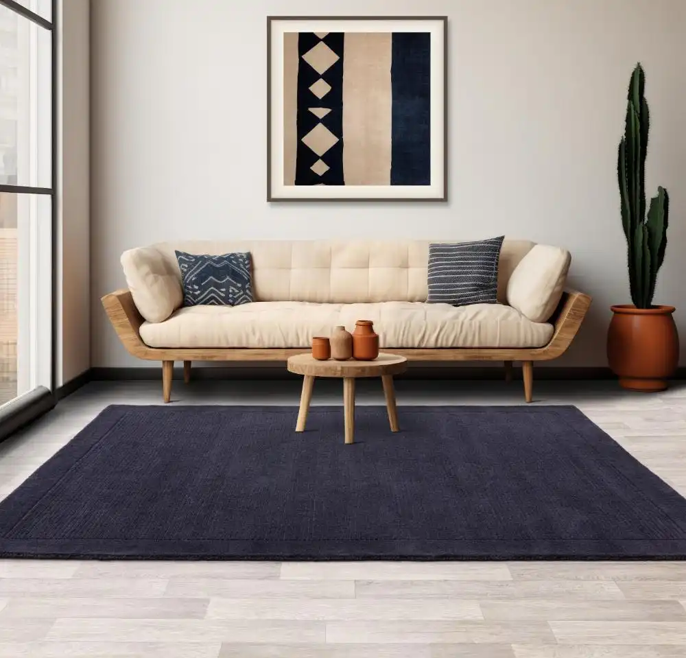 York Navy Rug - Image 2