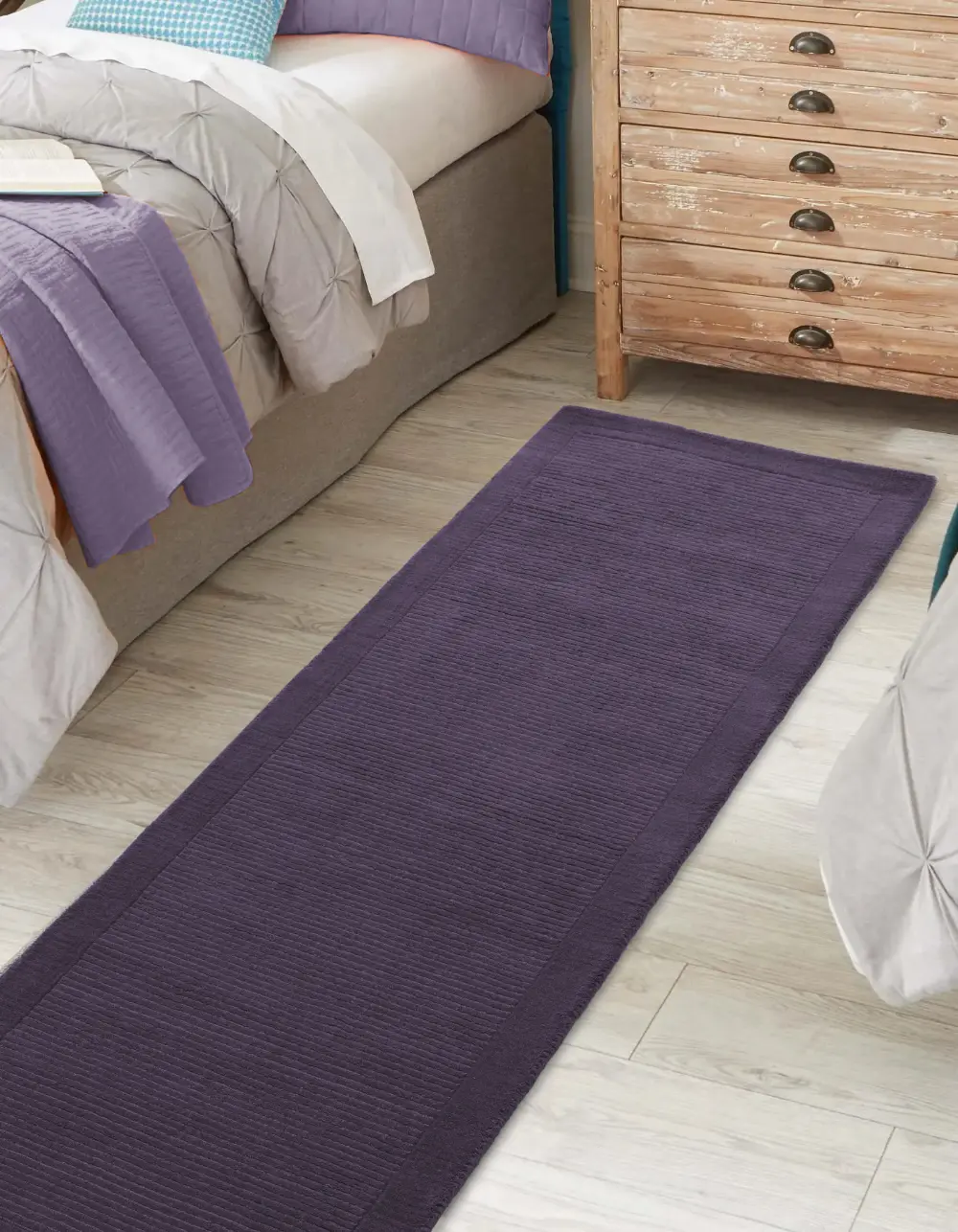 York York-Purple Rug - Image 6