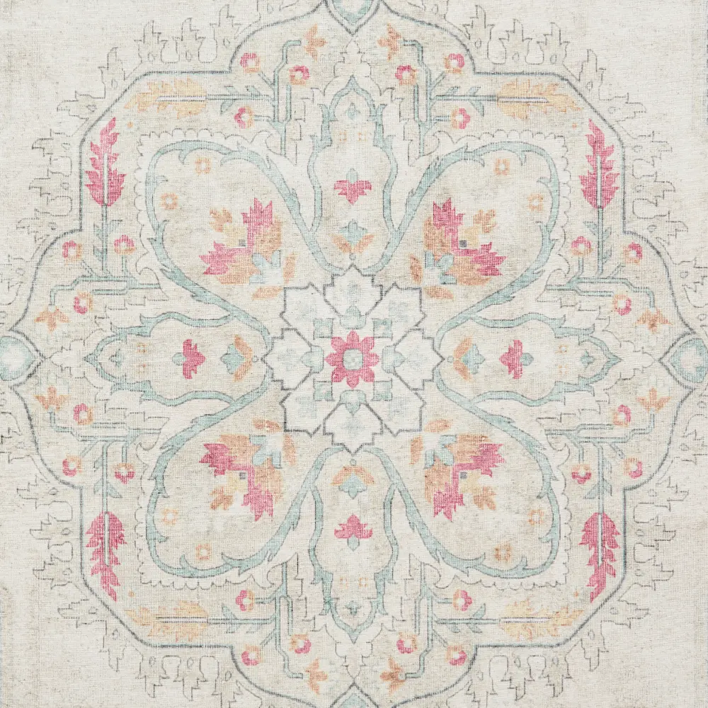 Zahra Washable S0063 Cream - Image 6
