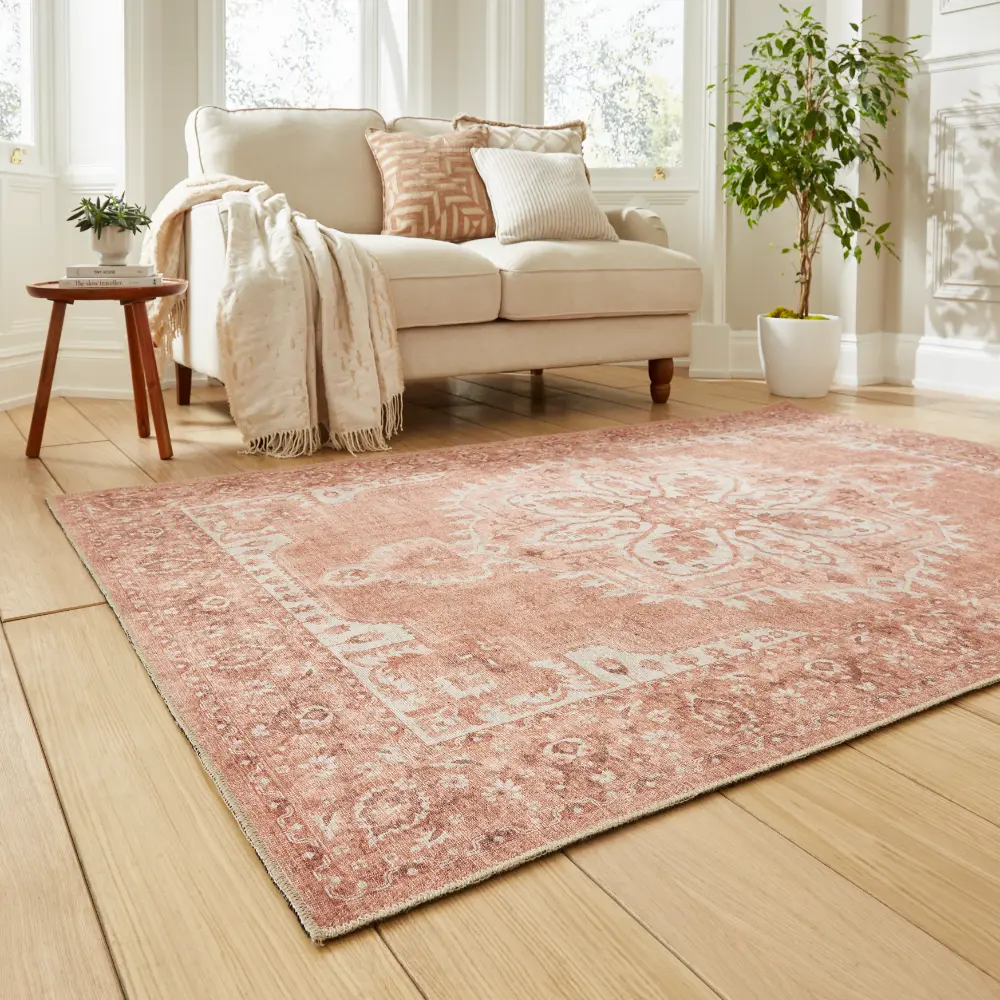 Zahra Washable S0063 Terracotta - Image 2