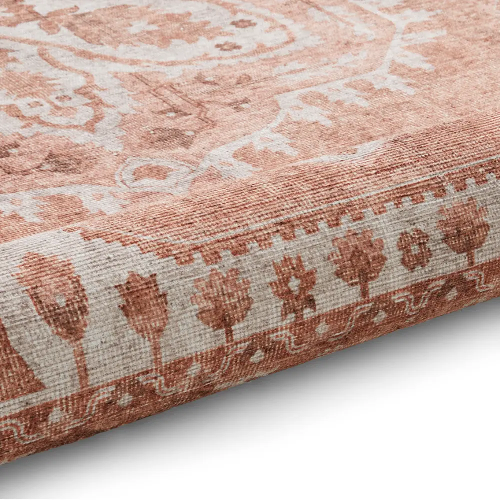 Zahra Washable S0063 Terracotta - Image 3