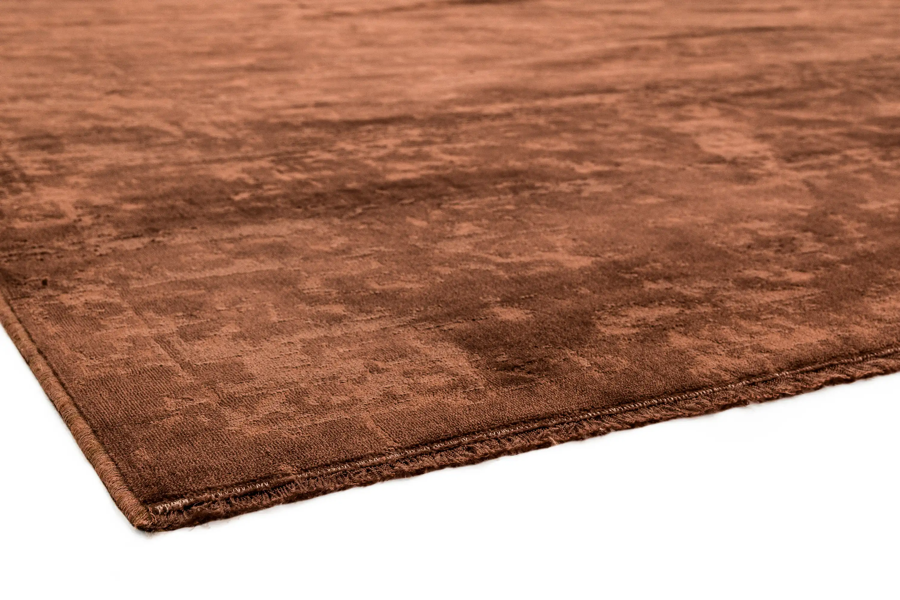 Zehraya ZE05 Rust Abstract Rug - Image 2