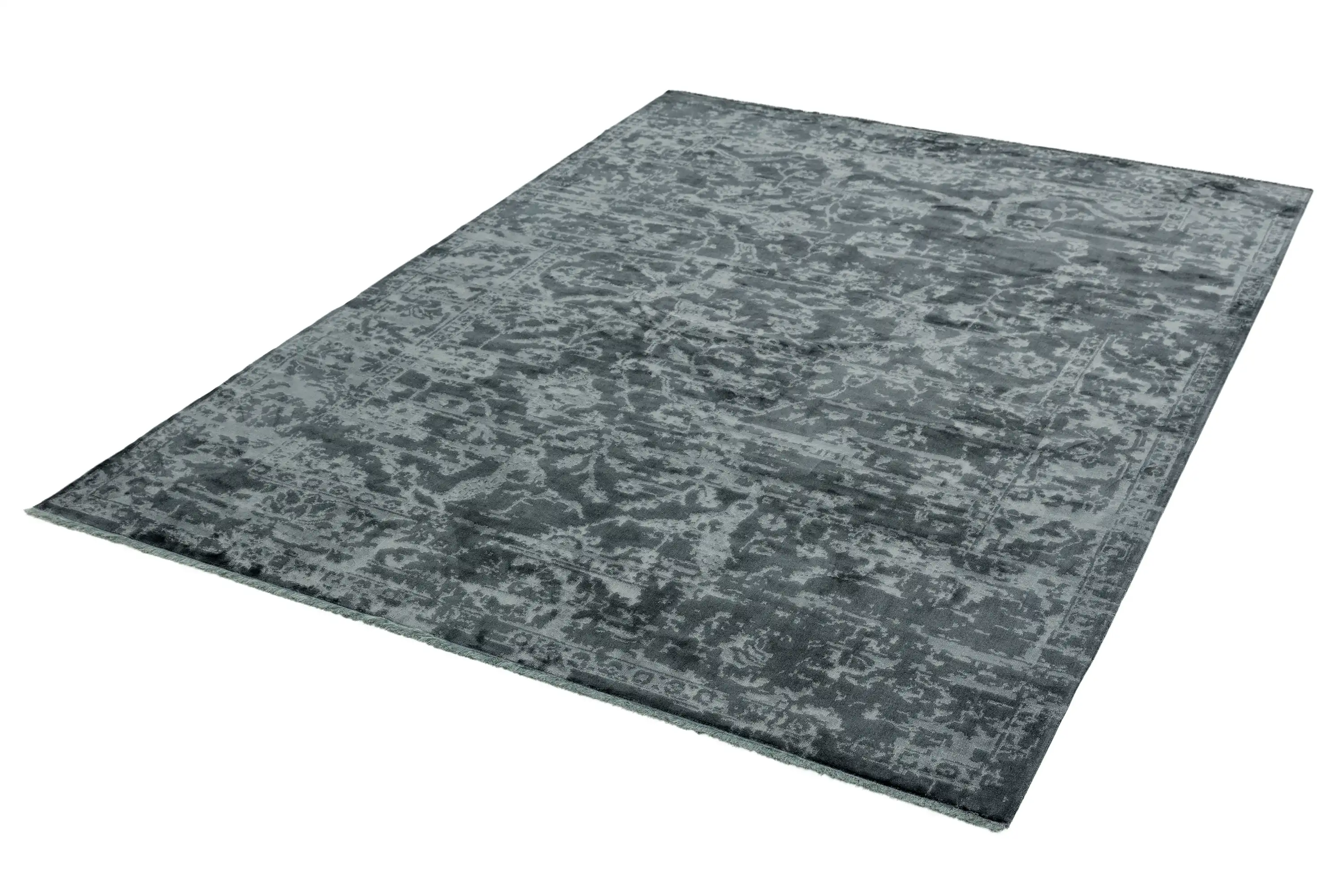 Zehraya ZE07 Charcoal Abstract Rug