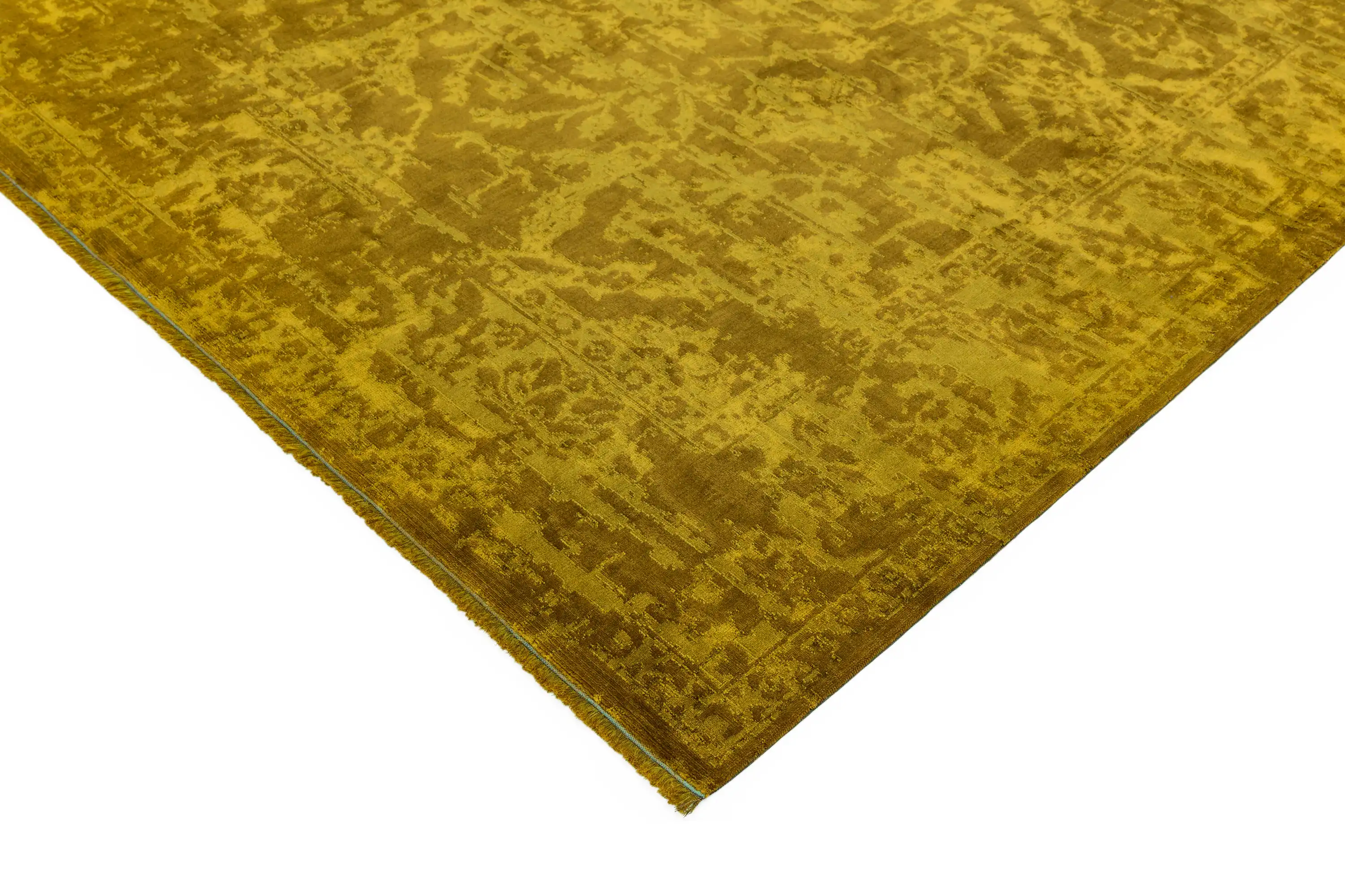 Zehraya ZE09 Gold Abstract Rug - Image 4