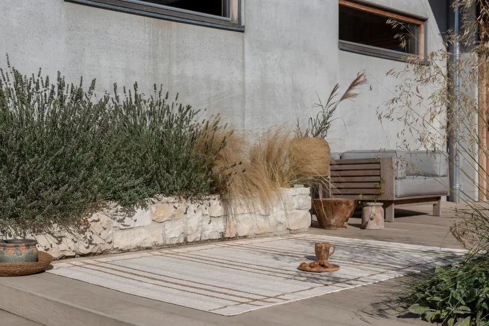 Zona Line Sesame outdoor 497601 Rug - Image 3